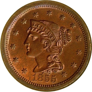 image for: 1855 1c NGC/CAC MS65 RB
