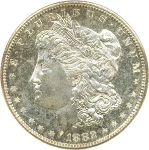 image for: 1882-S $1 NGC/CAC MS66 PL