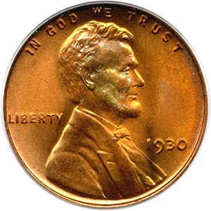 image for: 1930 1c PCGS MS67 RD