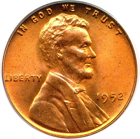 image for: 1952 1c PCGS MS66 RD