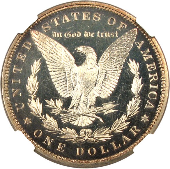 image for: 1889 $1 NGC Proof 66 Cameo