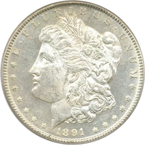 image for: 1891-CC $1 PCGS MS62 PL
