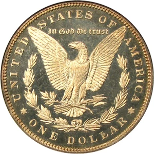 image for: 1884 $1 NGC/CAC Proof 65 Cameo