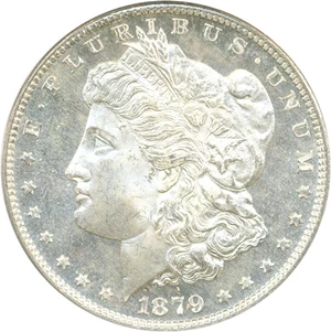 image for: 1879-S $1 PCGS/CAC MS65 DMPL OGH