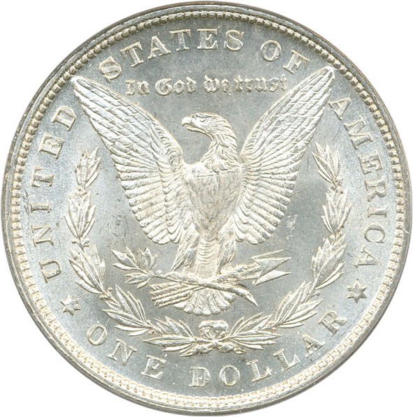 image for: 1880 $1 PCGS/CAC MS64 (8/7)