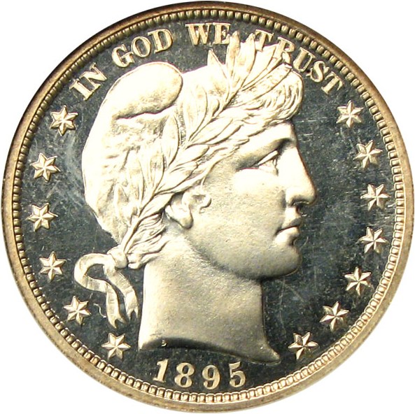 image for: 1895 50c NGC/CAC Proof 67 Cameo