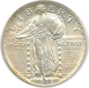 image for: 1918 25c PCGS MS64