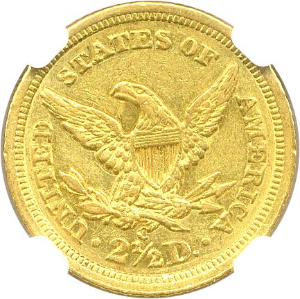 image for: 1840-C $2 1/2 NGC AU55