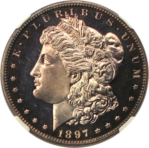 image for: 1897 $1 NGC Proof 65 Cameo
