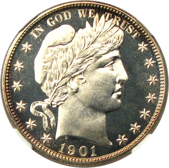 image for: 1901 50c NGC/CAC Proof 65