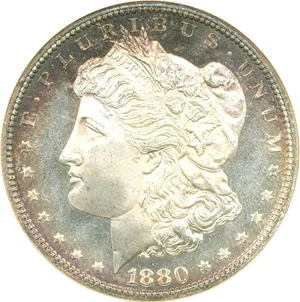 image for: 1880-S $1 NGC MS68 DPL