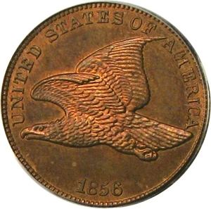 image for: 1856 1c PCGS/CAC Proof 64 (Flying Eagle)