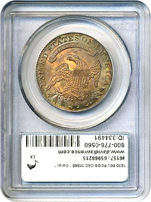 image for: 1830 50c PCGS/CAC MS65 * Color * (O-102)