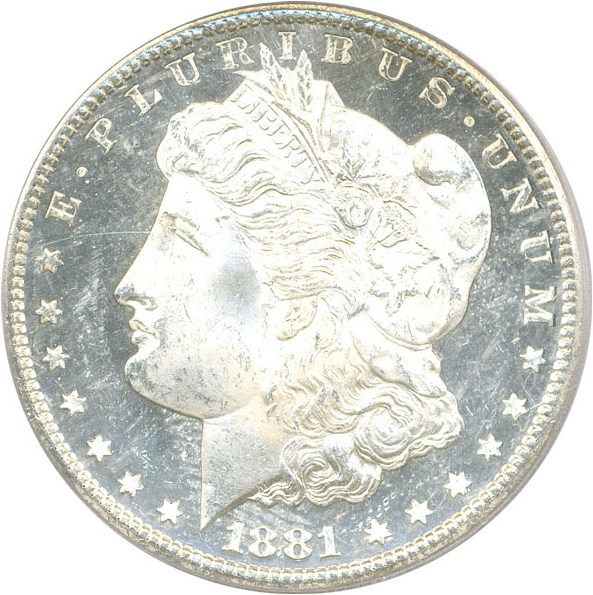 image for: 1881-S $1 PCGS MS65 DMPL