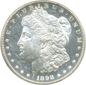 image for: 1898-S $1 PCGS MS63 DMPL