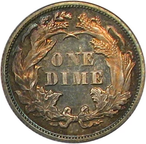 image for: 1872 10c PCGS/CAC Proof 66