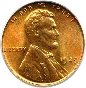 image for: 1929 1c PCGS/CAC MS67 RD
