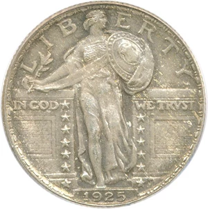 image for: 1925 25c PCGS MS65