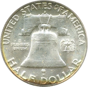 image for: 1962-D 50c PCGS MS66 * Color *