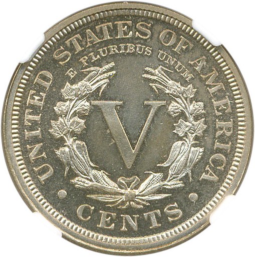 image for: 1910 5c NGC/CAC Proof 65 Cameo