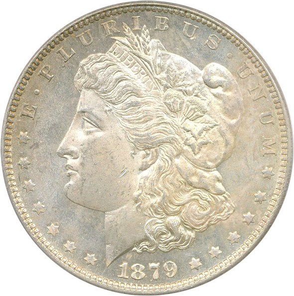 image for: 1879 $1 PCGS MS63 PL