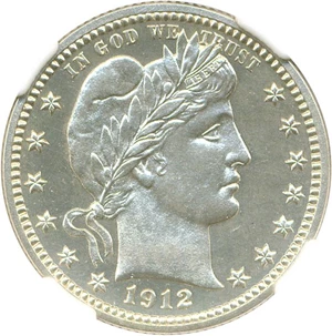 image for: 1912 25c NGC/CAC Proof 63