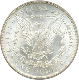 image for: 1878 7TF $1 PCGS MS66 (Reverse of 1878)