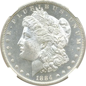 image for: 1884-O $1 NGC/CAC MS63 PL