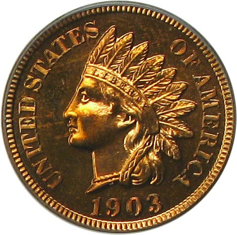 image for: 1903 1c PCGS/CAC Proof 65 RD OGH