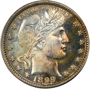 image for: 1899 25c PCGS Proof 64