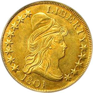 image for: 1801 $10 PCGS AU55