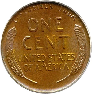 image for: Mint Error: 1912 1c PCGS MS66 BN (Attached Lamination Obv)