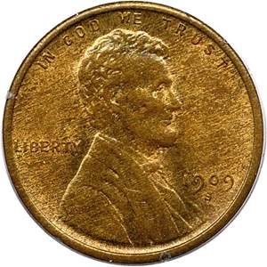 image for: 1909-S 1c PCGS MS65 RB (Lincoln) OGH