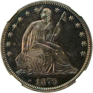 image for: 1879 50c NGC Proof 65