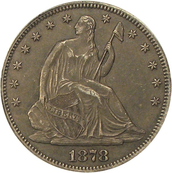 image for: 1878-S 50c PCGS XF40 