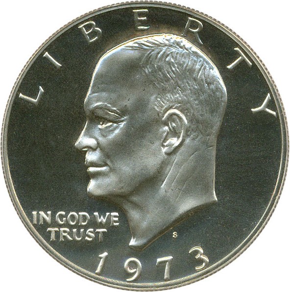 image for: 1973-S $1 PCGS Proof 69 DCameo (Clad)