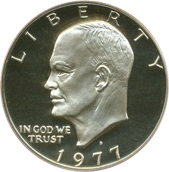 image for: 1977-S $1 PCGS Proof 69 DCameo