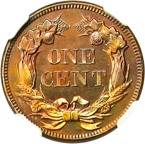 image for: 1857 1c NGC Proof 64 (Flying Eagle)