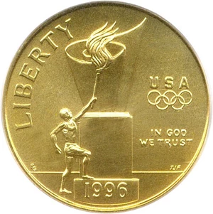 image for: 1996-W $5 PCGS MS69 (Cauldron)