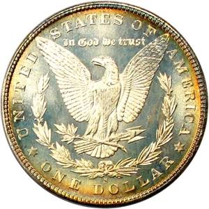 image for: 1880-S $1 PCGS Secure MS68 PL * Color *