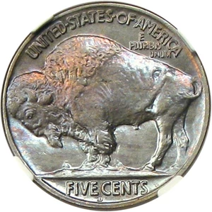 image for: 1929-D 5c NGC/CAC MS66 * Color *