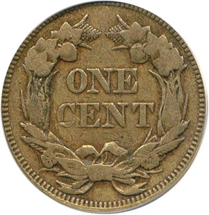 image for: 1857 1c PCGS VF30 (Flying Eagle, DDO, S-3)