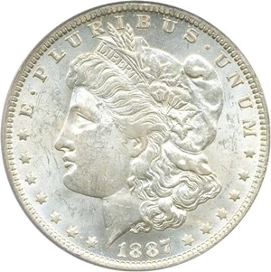 image for: 1887/6-O $1 PCGS MS61
