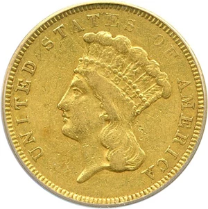 image for: 1854-O $3 PCGS XF40