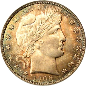 image for: 1906-S 50c PCGS/CAC MS65