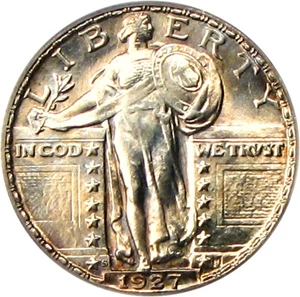 image for: 1927-S 25c PCGS/CAC MS64 FH