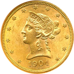 image for: 1904-O $10 NGC MS63
