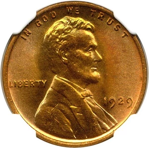 image for: 1929 1c NGC MS67 RD