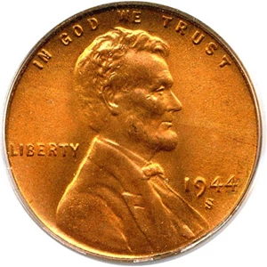 image for: 1944-S 1c PCGS/CAC MS67 RD