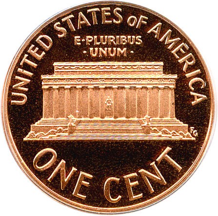 image for: 1996-S 1c PCGS Proof 69 RD DCameo